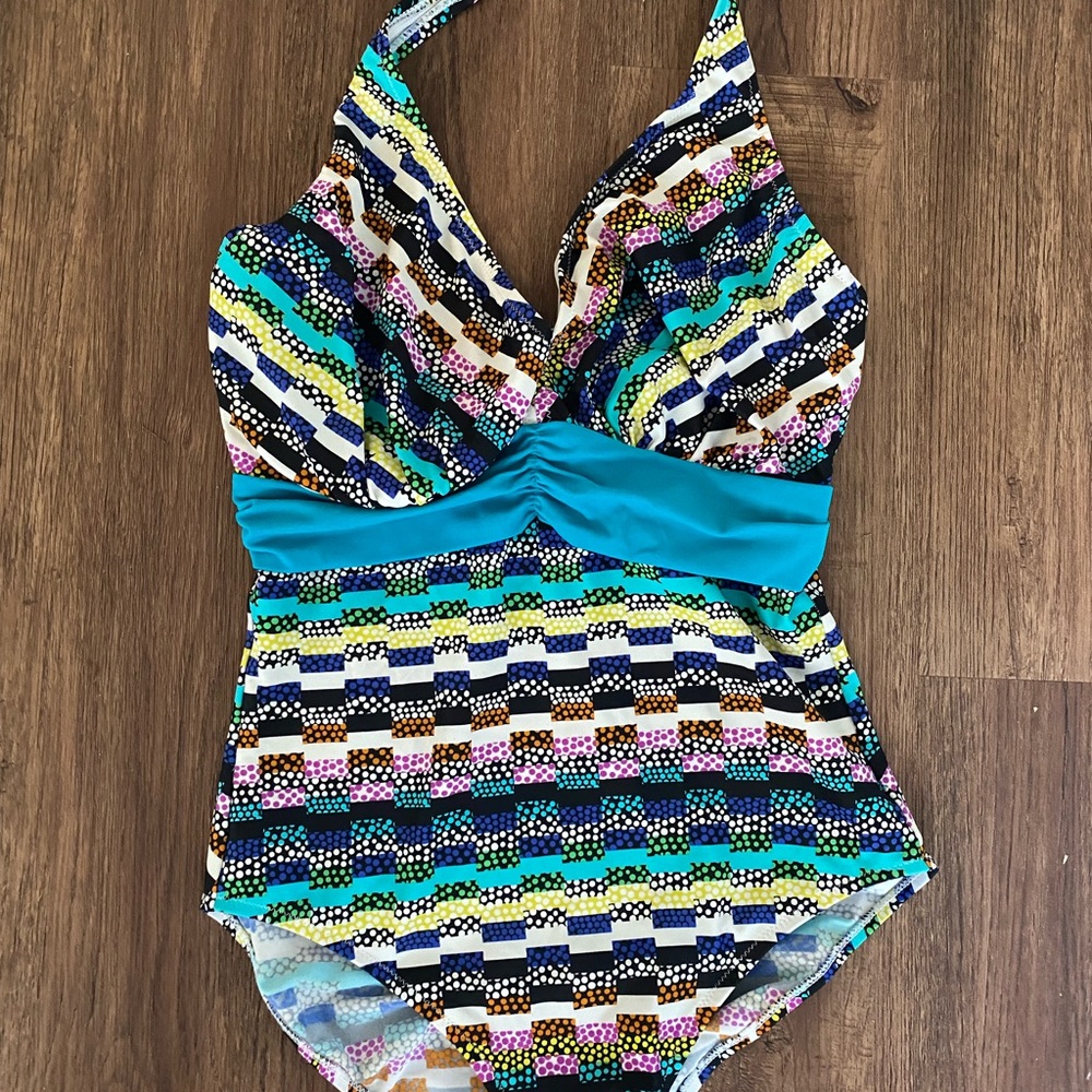 Figleaves 34G Lima Halter Swimsuit